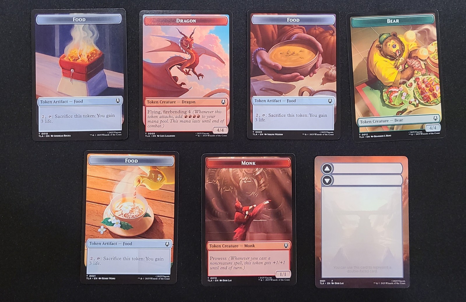 🐉 MTG Avatar: The Last Airbender – Land & Token Singles – A to Z – NM – TLA 🍵