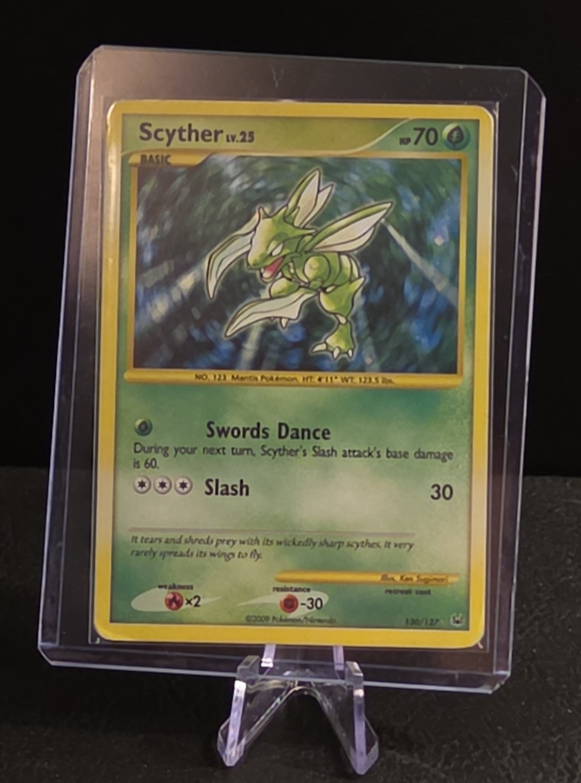 Scyther 130/127 Platinum Holo