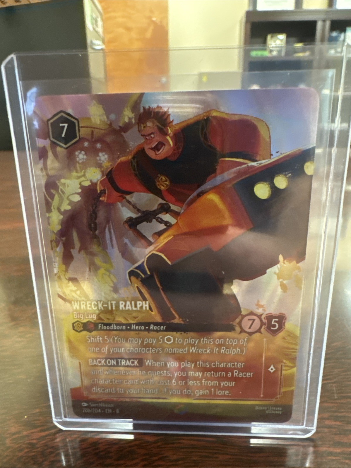 2025 DISNEY LORCANA REIGN OF JAFAR ENCHANTED #206 WRECK-IT RALPH BIG LUG