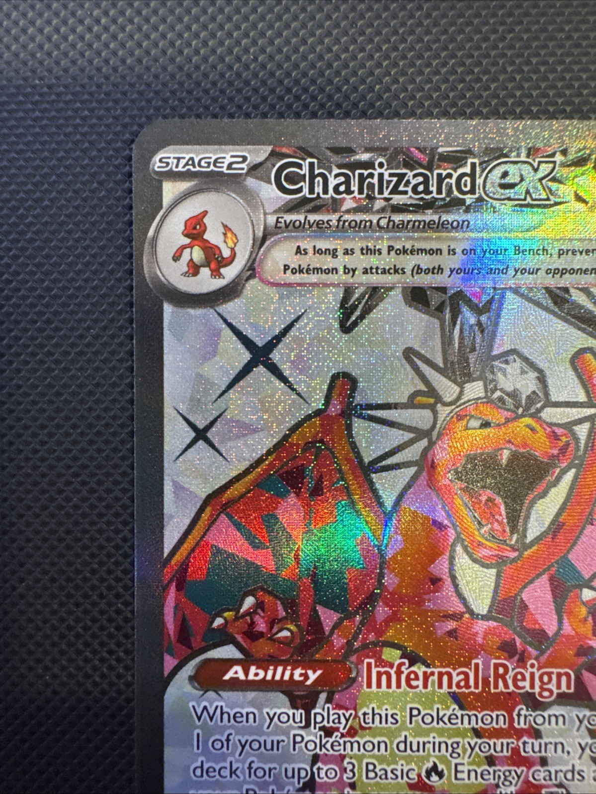 Pokémon TCG Obsidian Flames Charizard EX 215/197 Ultra Rare