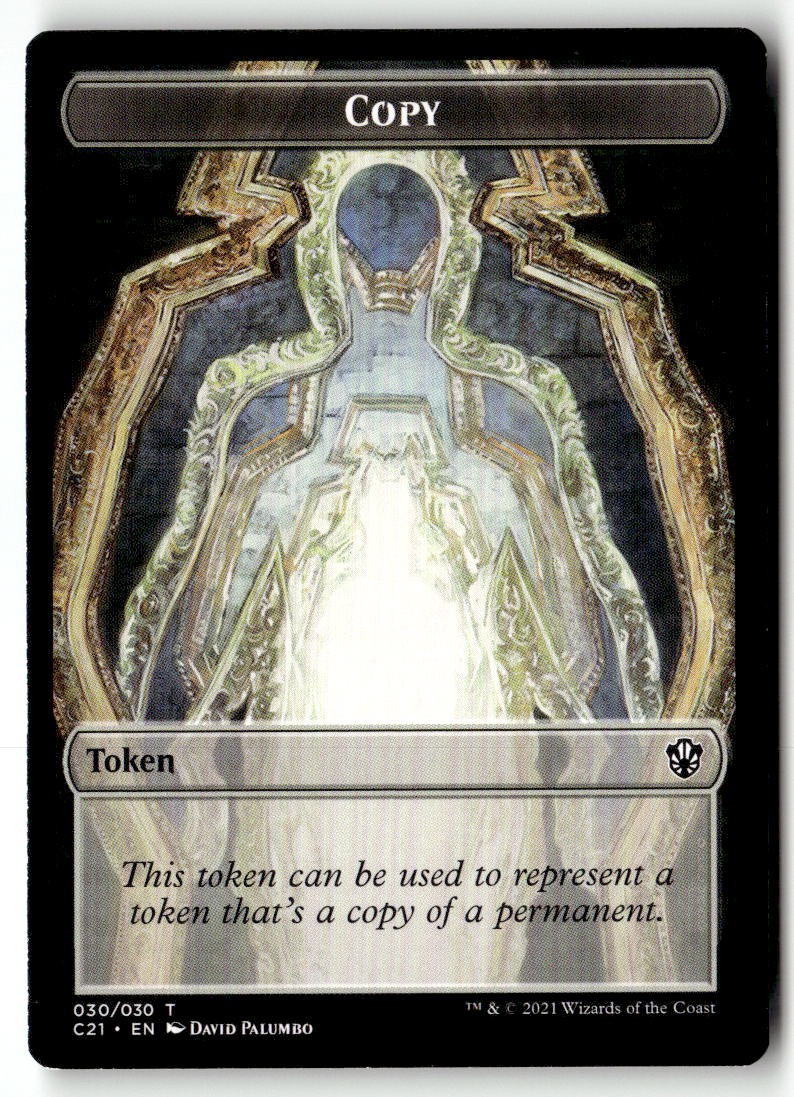 Copy // Construct Token LP 30 // 23 Commander 2021 MTG