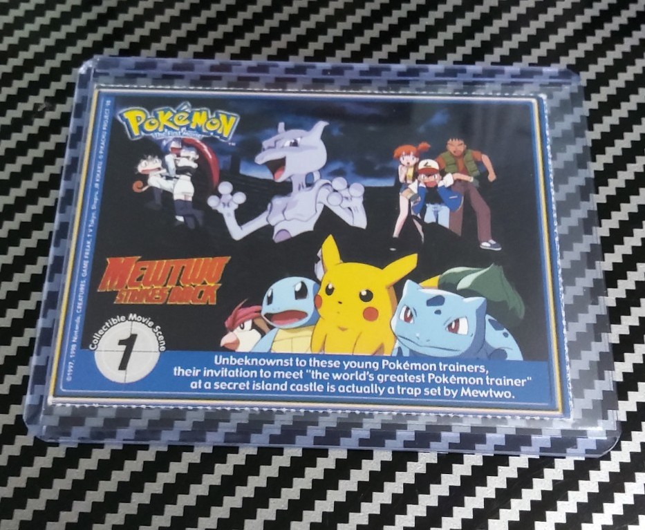 LP Beedrill Non Perforated #15 Pokemon Burger King PokeTrivia Original 1999