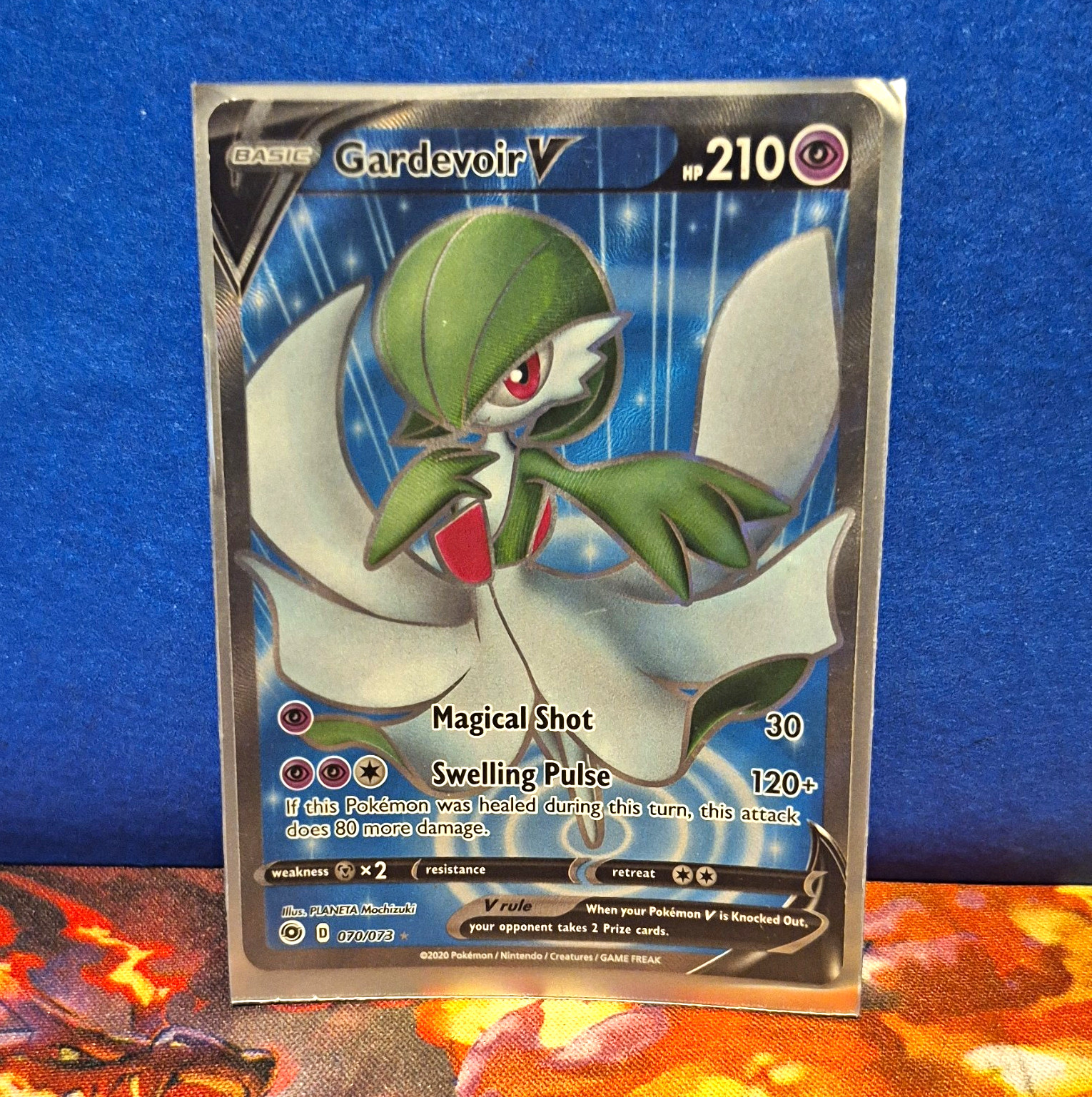 Gardevoir V 70/73 Champions Path Full Art Holo