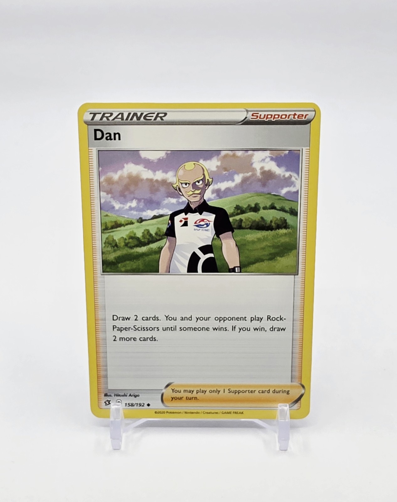 Dan Uncommon Pokémon TCG Rebel Clash 158