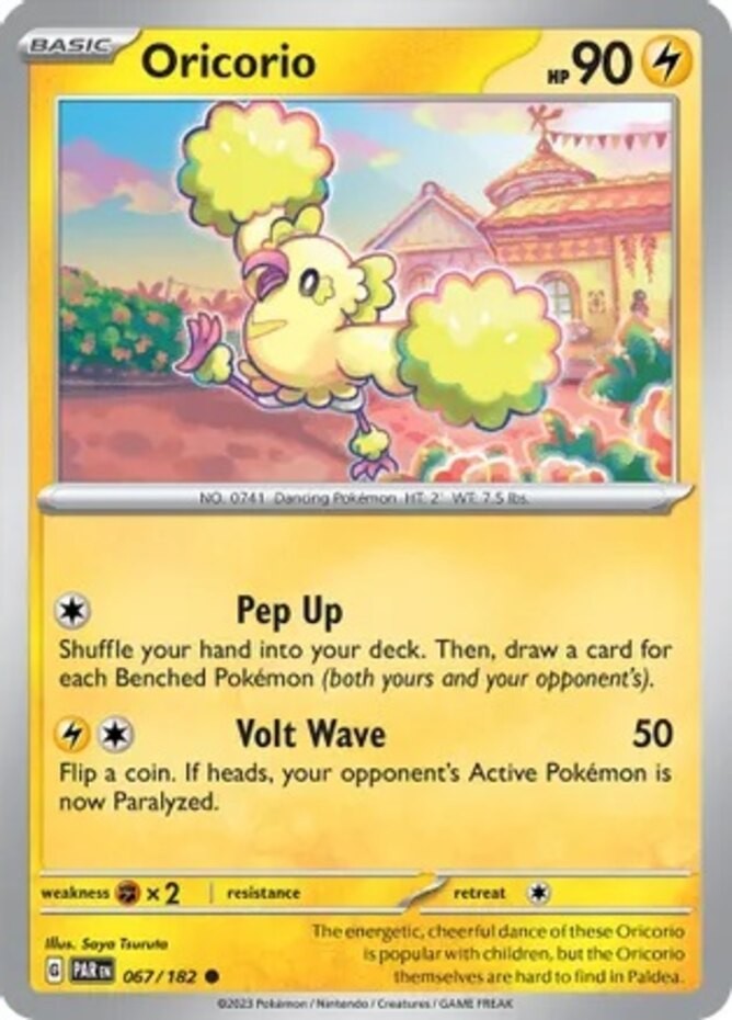 Oricorio – 067/182 – Common – Near Mint