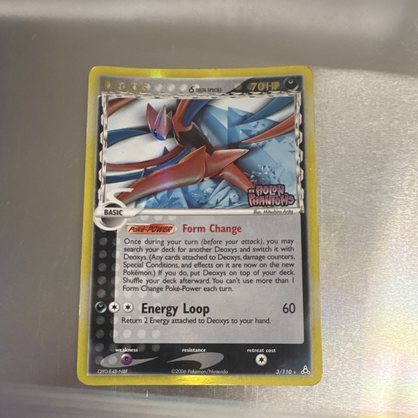 The Pokémon Company Pokémon TCG Deoxys Delta Species 3/110 Reverse holo NM/LP