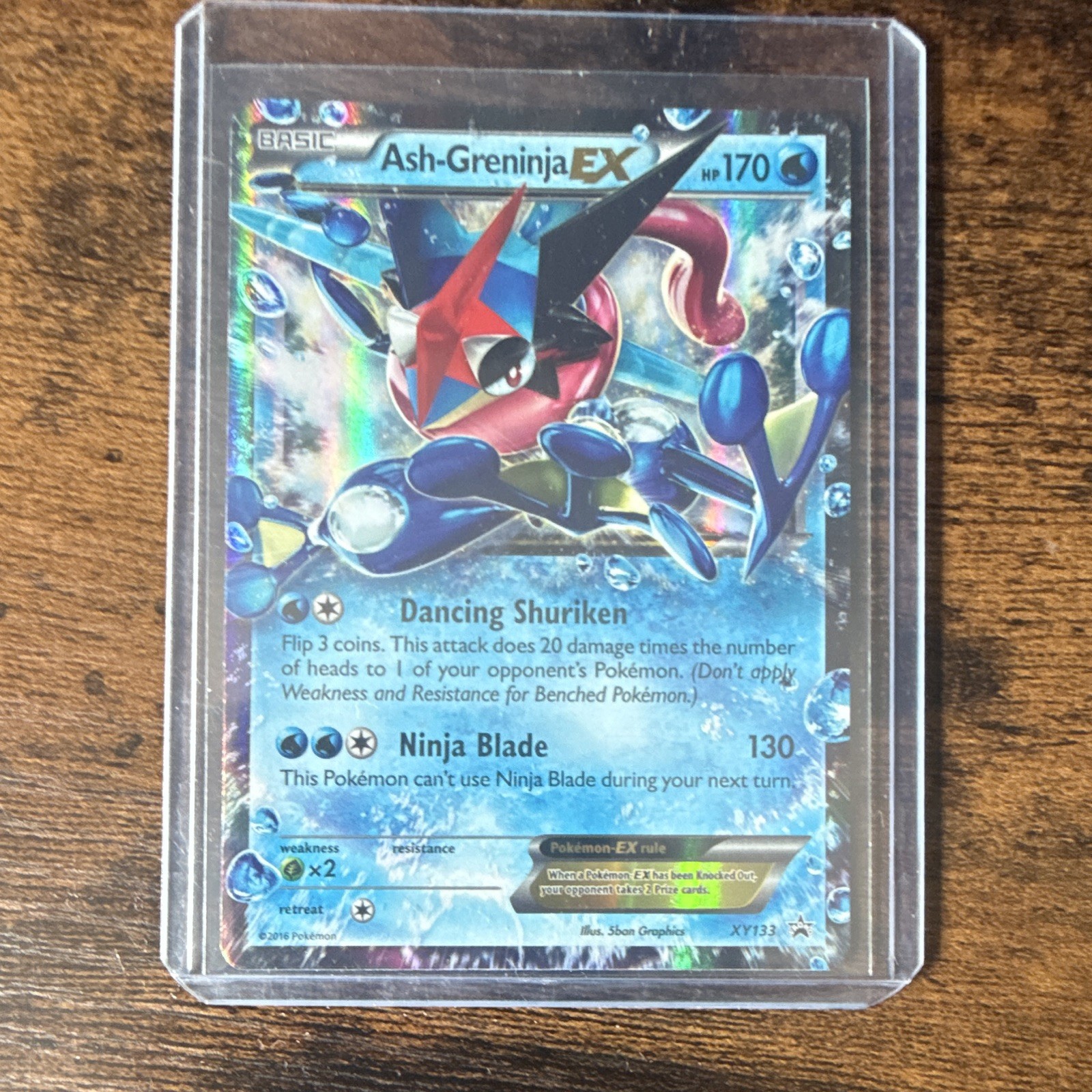 The Pokémon Company Ash-Greninja EX XY133 XY Holo Promo English 170 HP