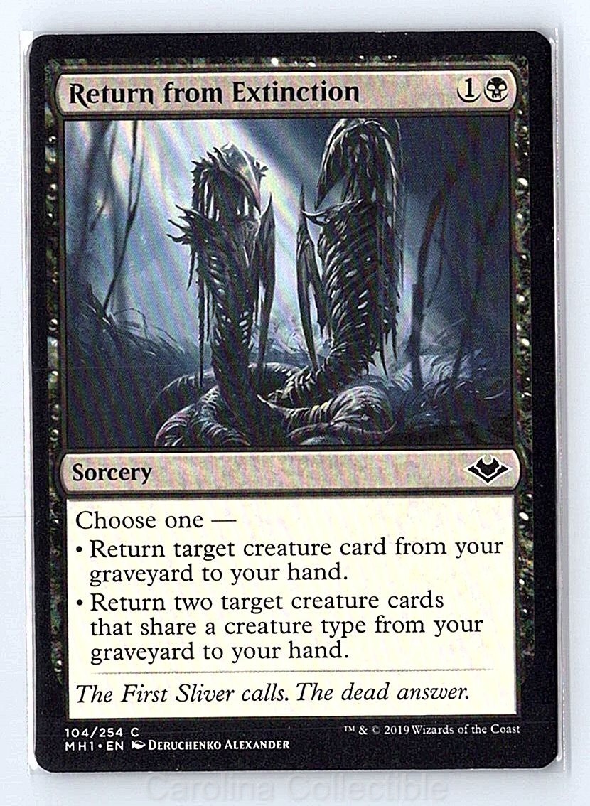 Return from Extinction Near Mint – Modern Horizons 104 Magic: The Gathering