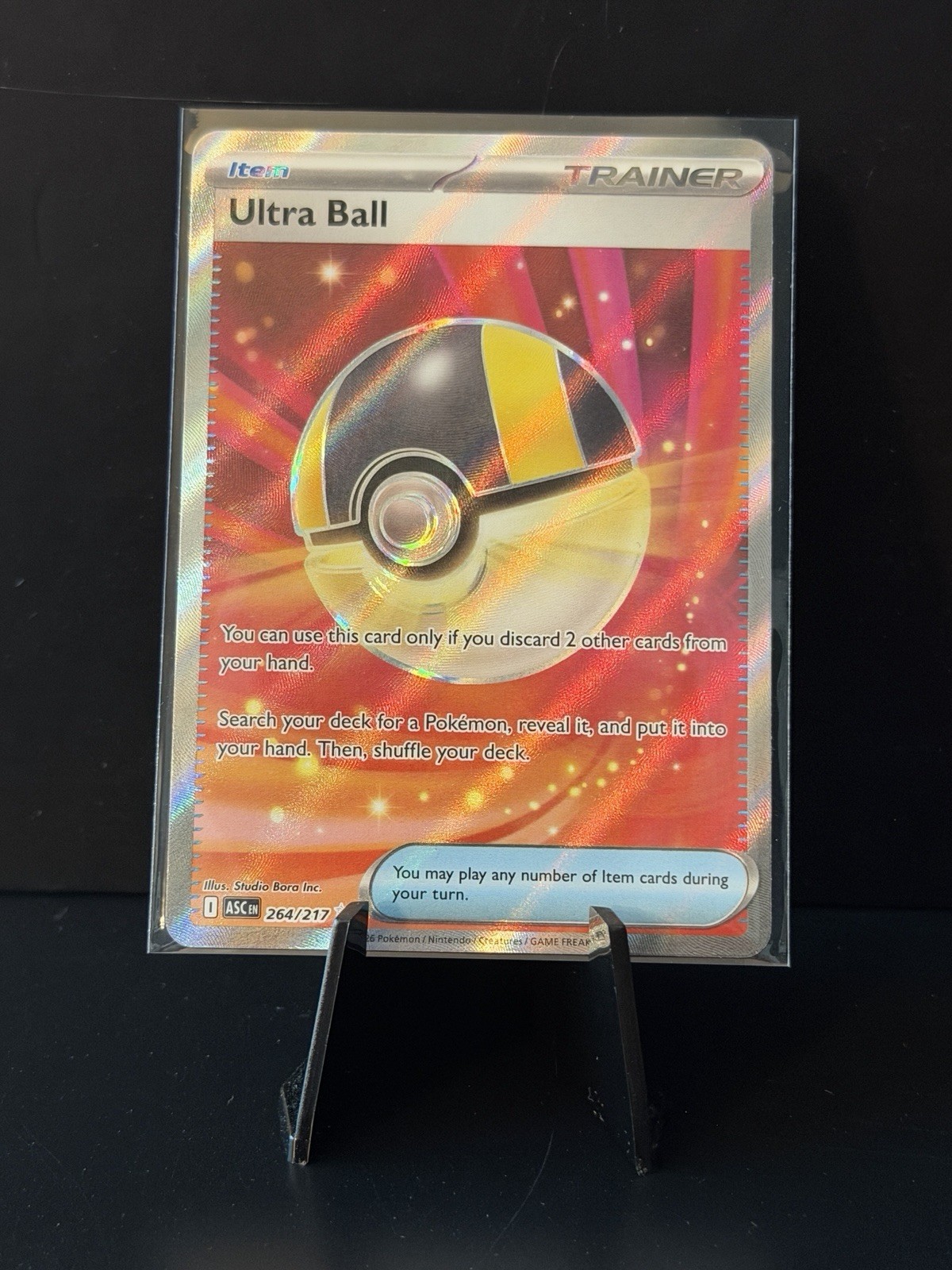 Pokémon TCG Ultra Ball Secret Rare 264/217 Ascended Heroes Near Mint