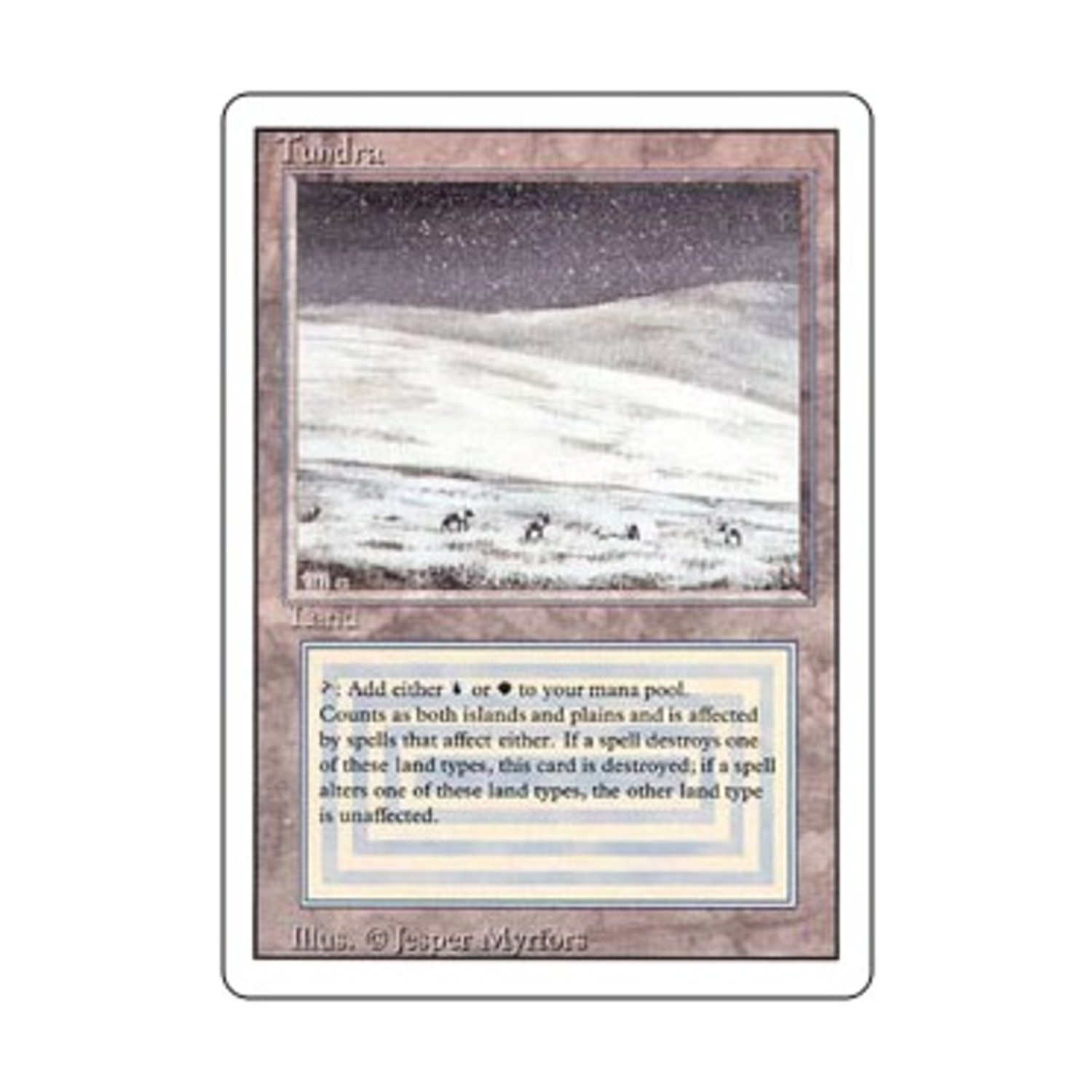 WotC MtG 3rd Ed Tundra (R) Fair
