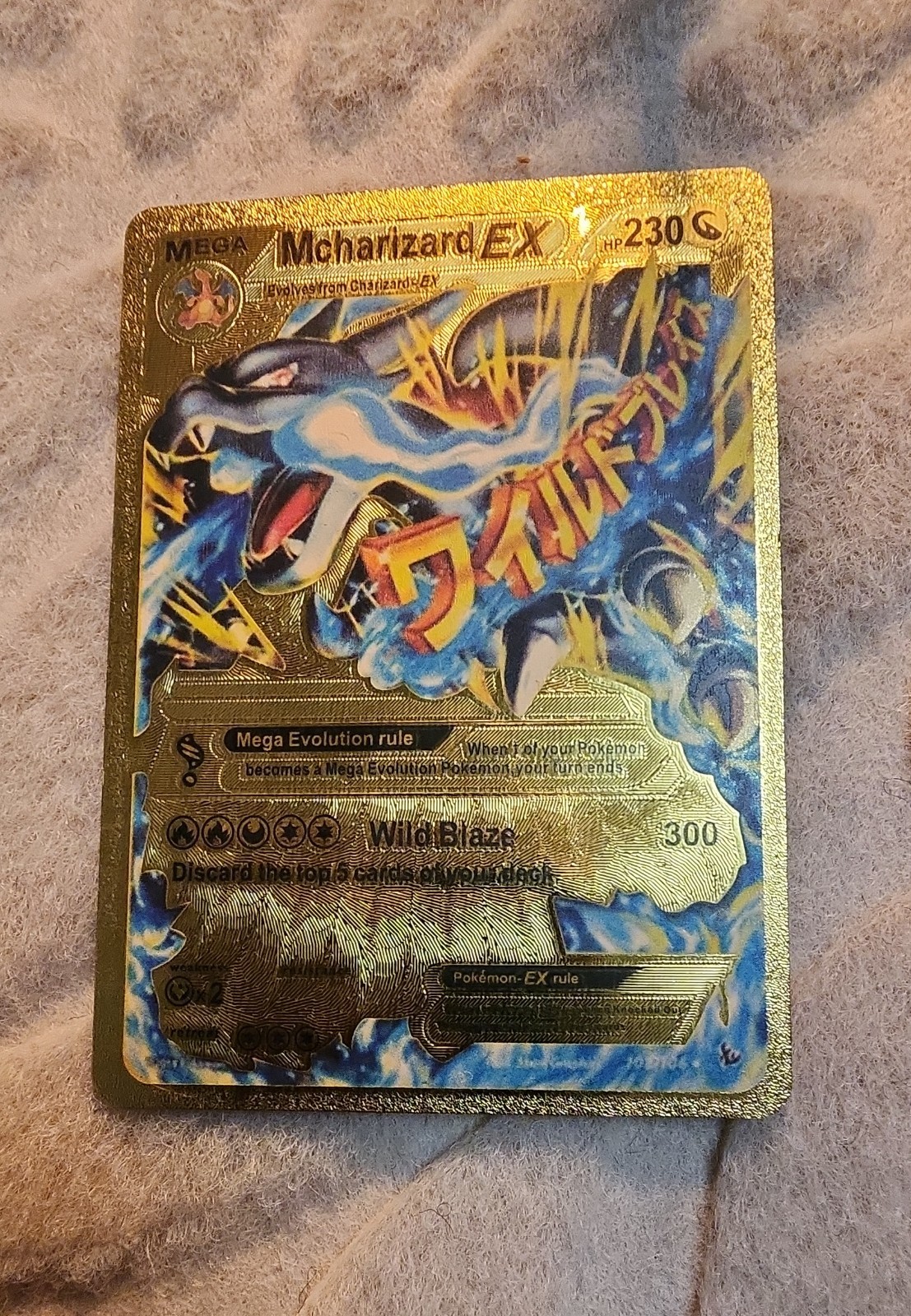 M Charizard EX (X) 69/106 Flashfire Holo