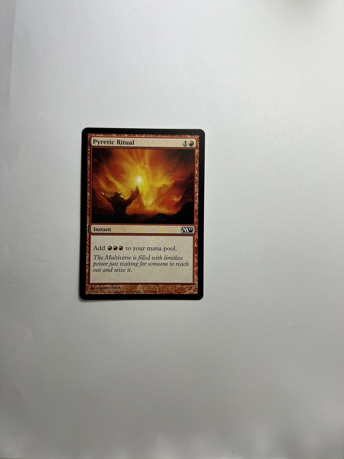 Pyretic Ritual M11 153/249 NM Magic the Gathering MTG Red Instant