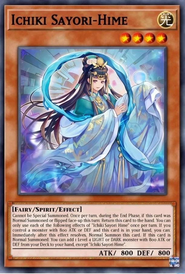 Yugioh Ichiki Sayori-Hime DOOD-EN030 1st Edition Super Rare NM Presale
