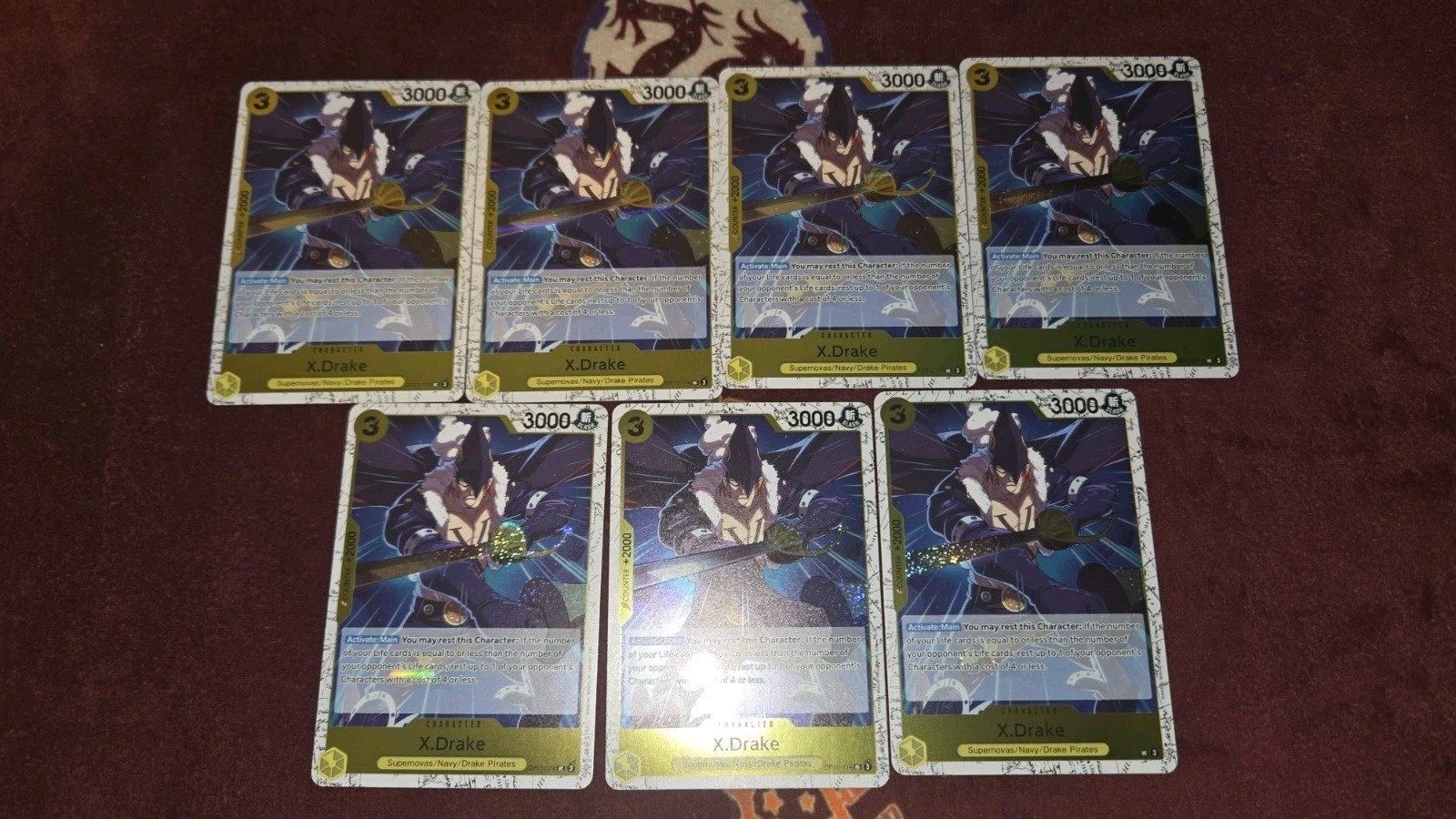 X.Drake (Pirate Foil) OP10-114 Premium Booster -The Best- Vol. 2 Foil