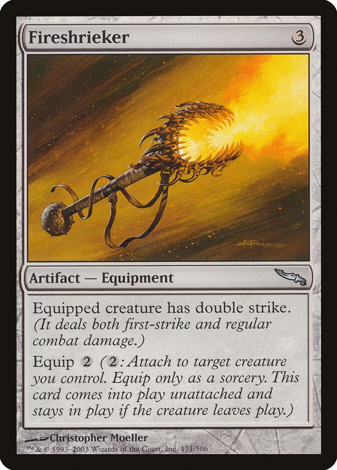 Fireshrieker (171) Mirrodin MRD MTG Magic