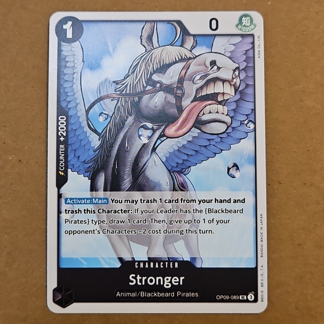 One Piece Stronger (OP09-089/229) OP09 Emperors in the New World NM TCG CCG