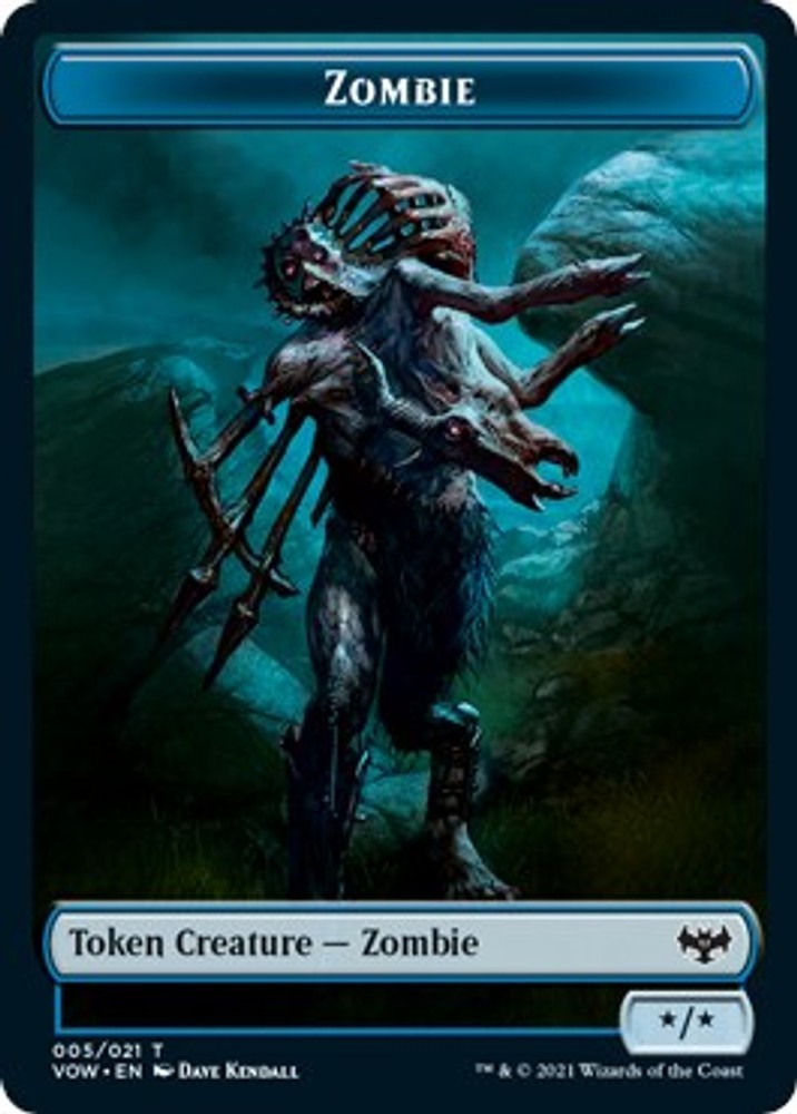 Zombie Token (005) [Innistrad: Crimson Vow – 5] NM