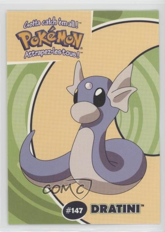 Dratini Danone Pokemon Stadium Tips #29 2000