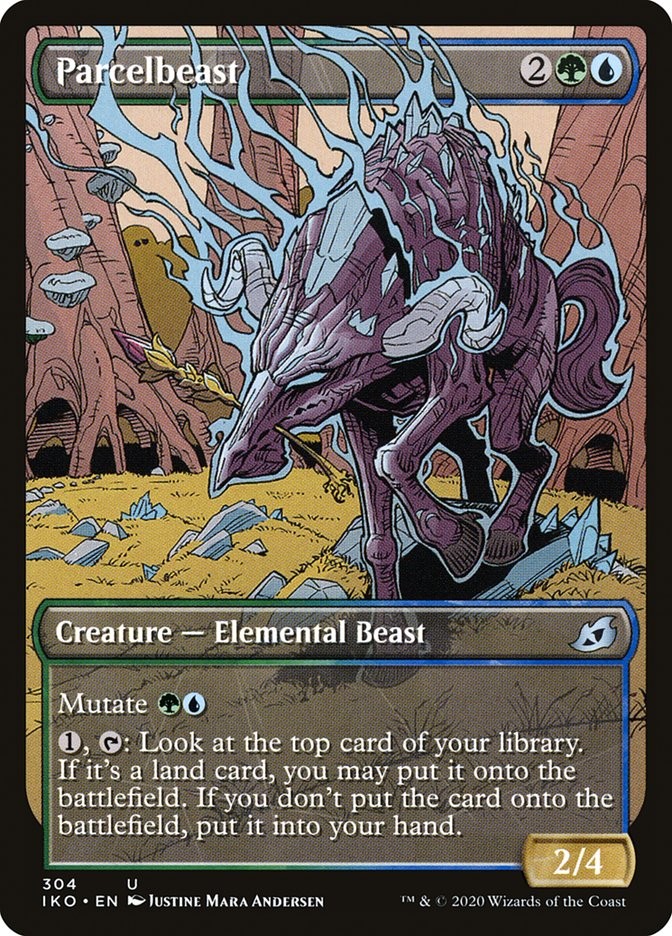 MTG Magic the Gathering Parcelbeast (304/436) Ikoria Lair of Behemoths LP