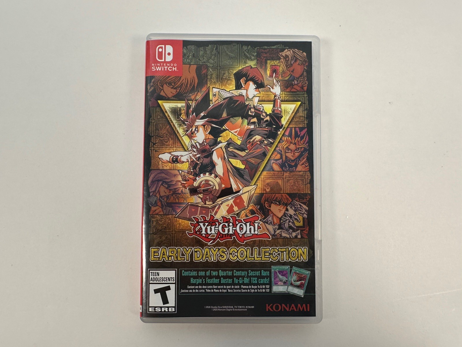 Yugioh – Early Days Collection – Unplayed – Nintendo Switch – NO PROMO CARD