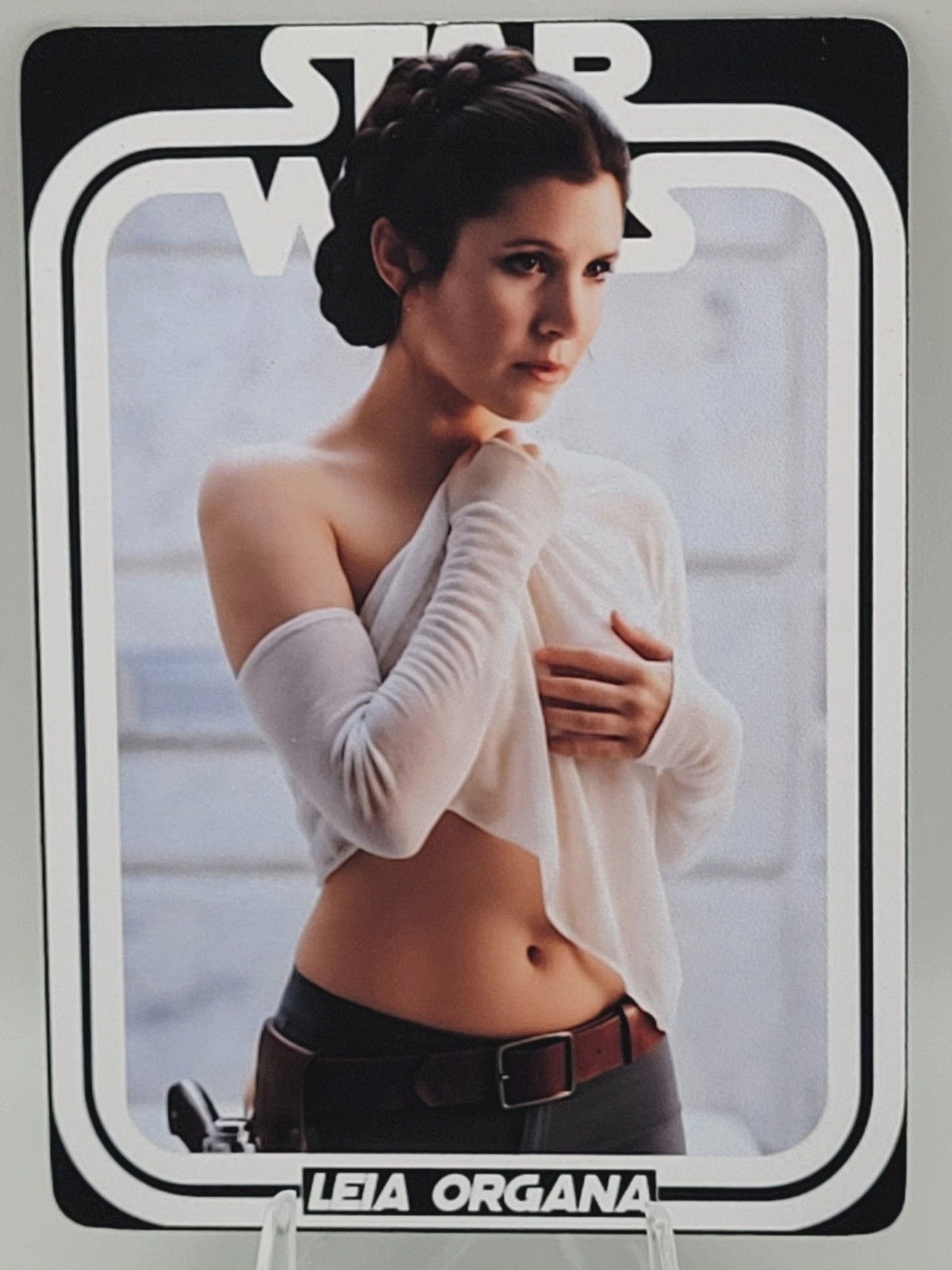 Star Wars Princess Leia Organa Hot Spicy Custom Trading Card