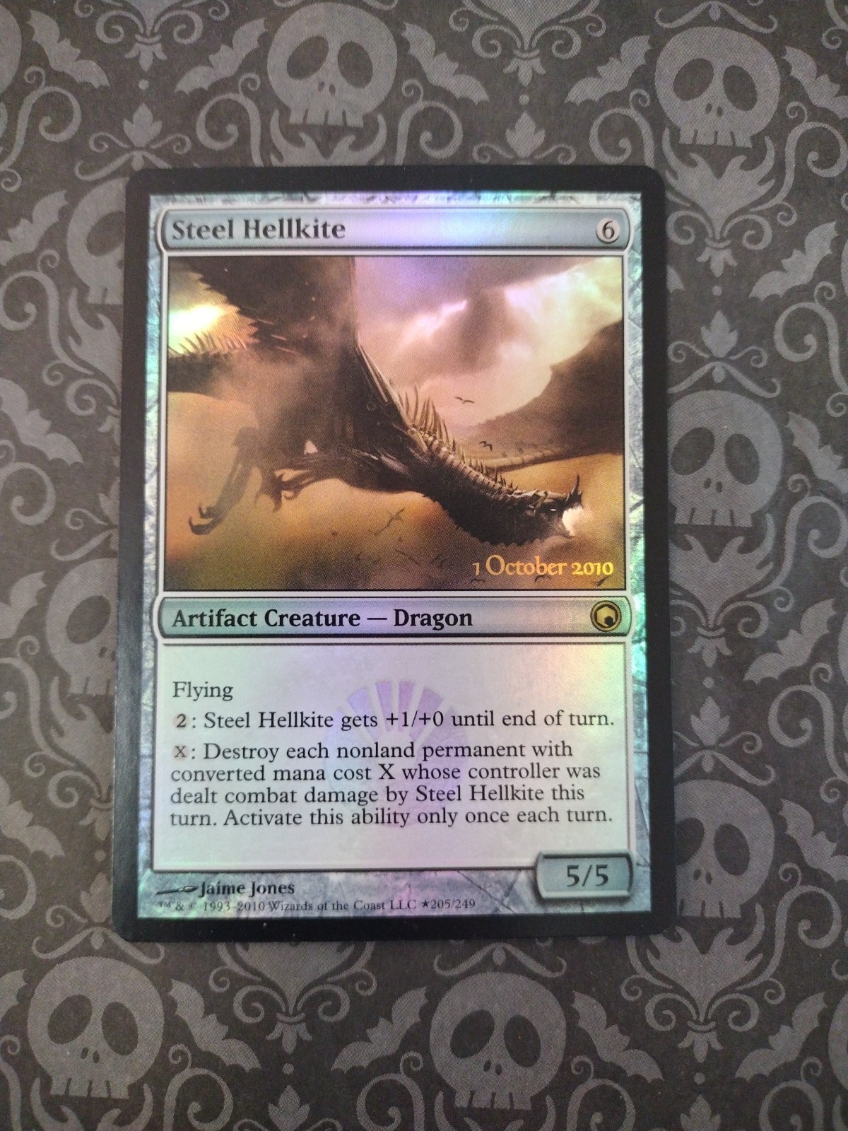 Steel Hellkite Pre-Release Promo Foil MTG Magic
