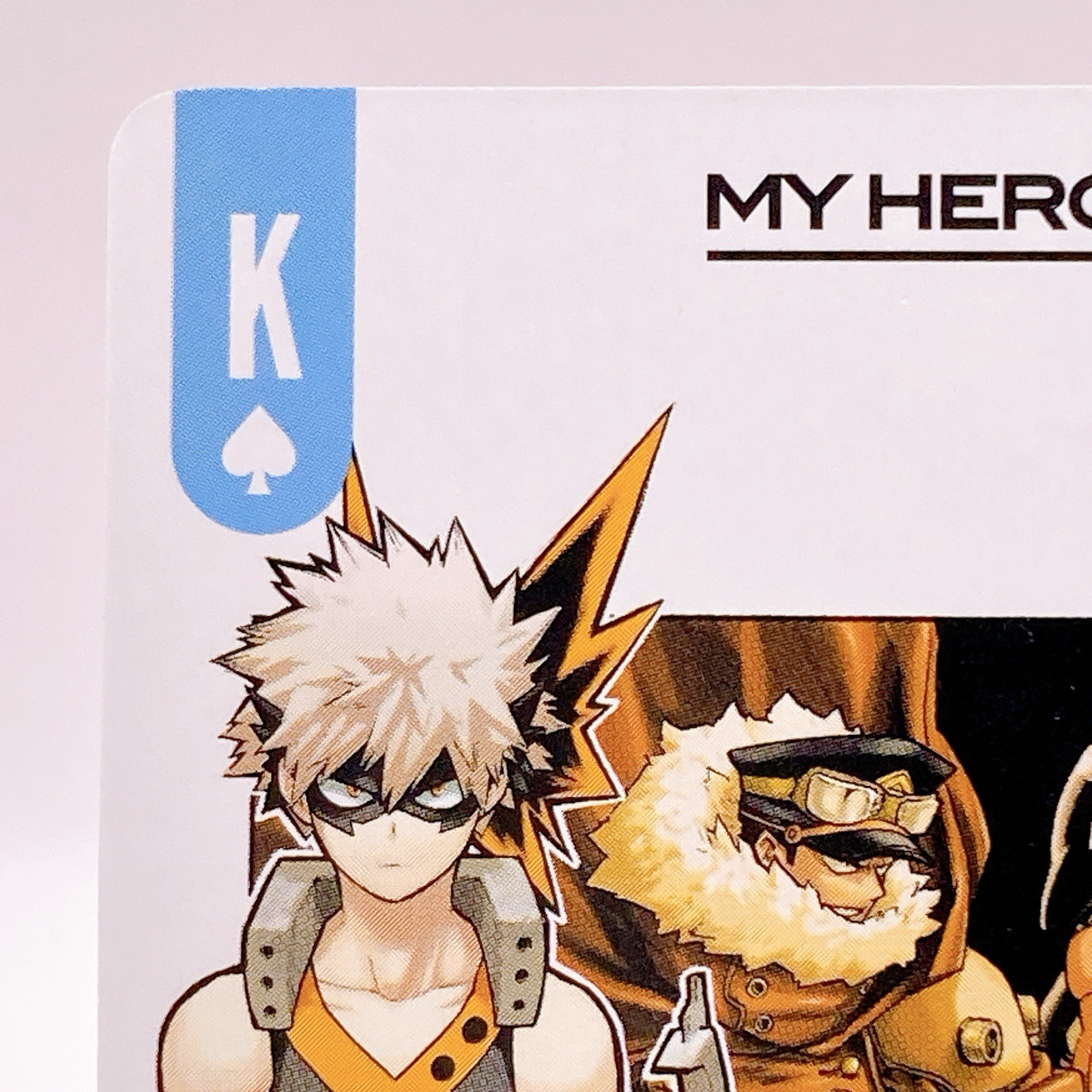 Izuku Katsuki My Hero Academia Playing Card Spade K Jump Shop Japan Anime F/S