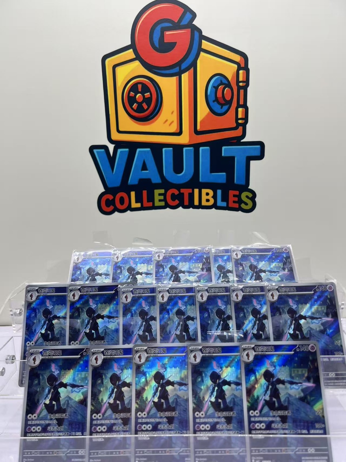 1pc Pokemon Chinese IN STOCK Gem Pack Vol.3 CBB3C 15 07 Exclusive Ceruledge NM