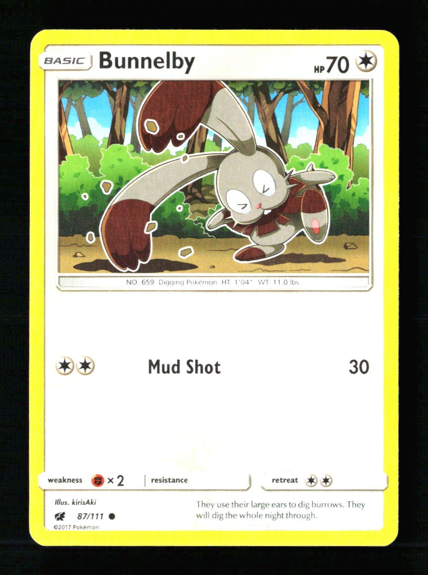 Bunnelby Common SM – Crimson Invasion 87/111 NM