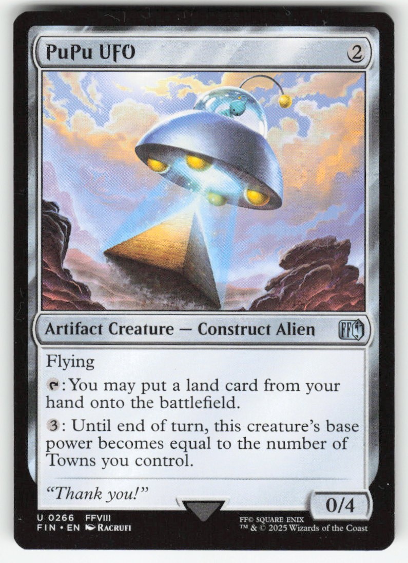 PUPU UFO 266 UC FINAL FANTASY MTG LP