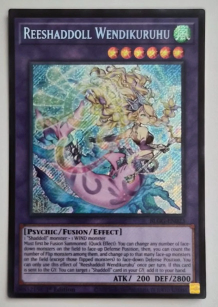 Reeshaddoll Wendikuruhu – BLGG-EN023 – Secret Rare – Glorious Gallery – NM/M