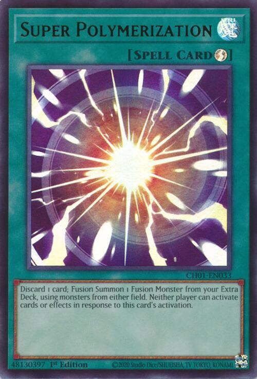 3x Super Polymerization Ultra Rare THE CHRONICLES DECK Near Mint