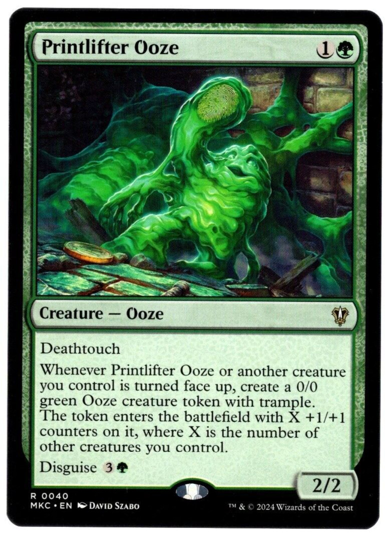 Printlifter 0040 Non Foil Rare Murders at Karlov Manor MTG Near Mint