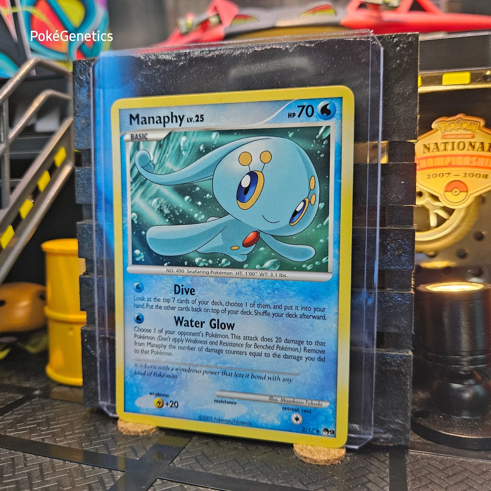 Manaphy POP Series 9 Promo Pokémon TCG 2/17 Rare