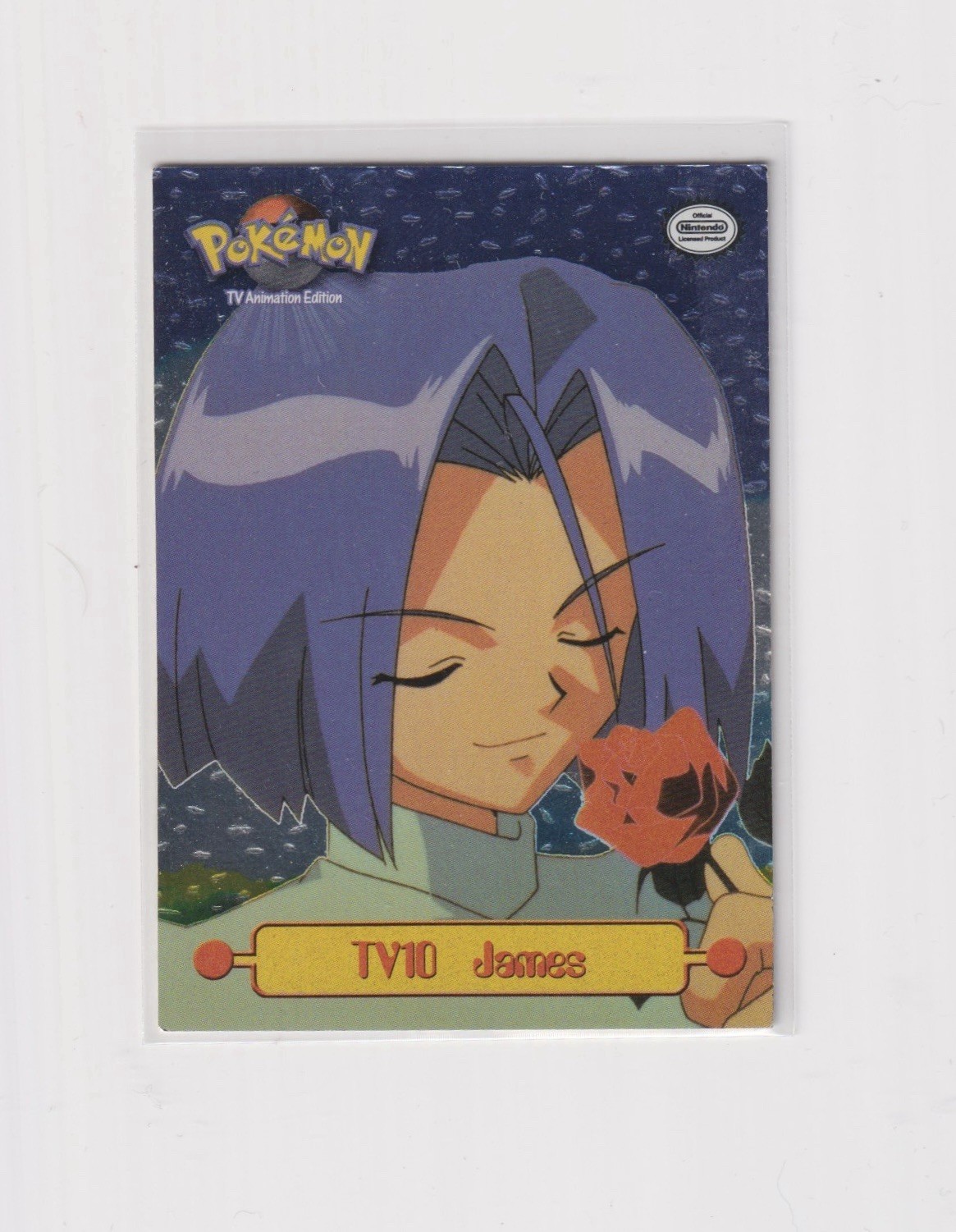 Pokemon Topps TV10 James TV Episode Silver Foil Sand Texture