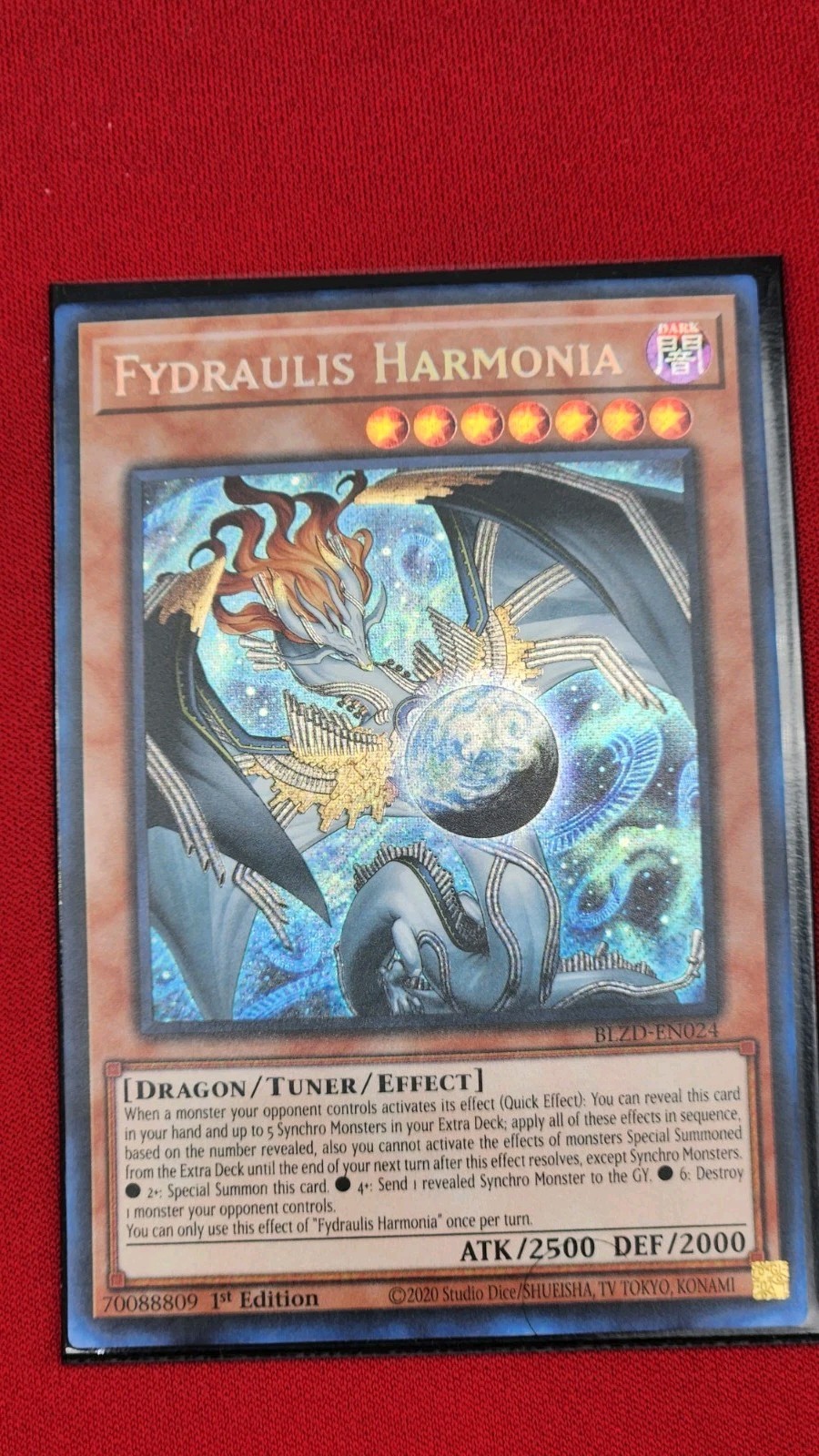 Fydraulis Harmonia BLZD-EN024 Blazing Dominion 1st Edition