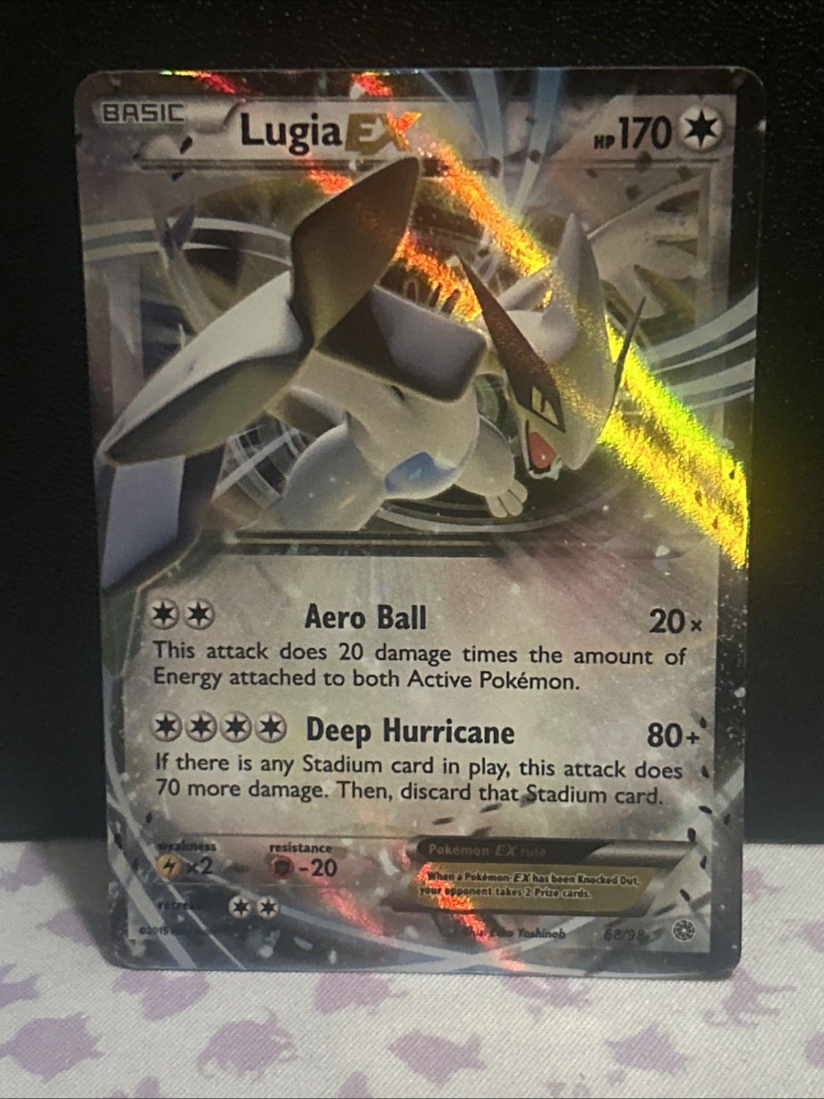 Lugia EX 68/98 2015 Pokemon