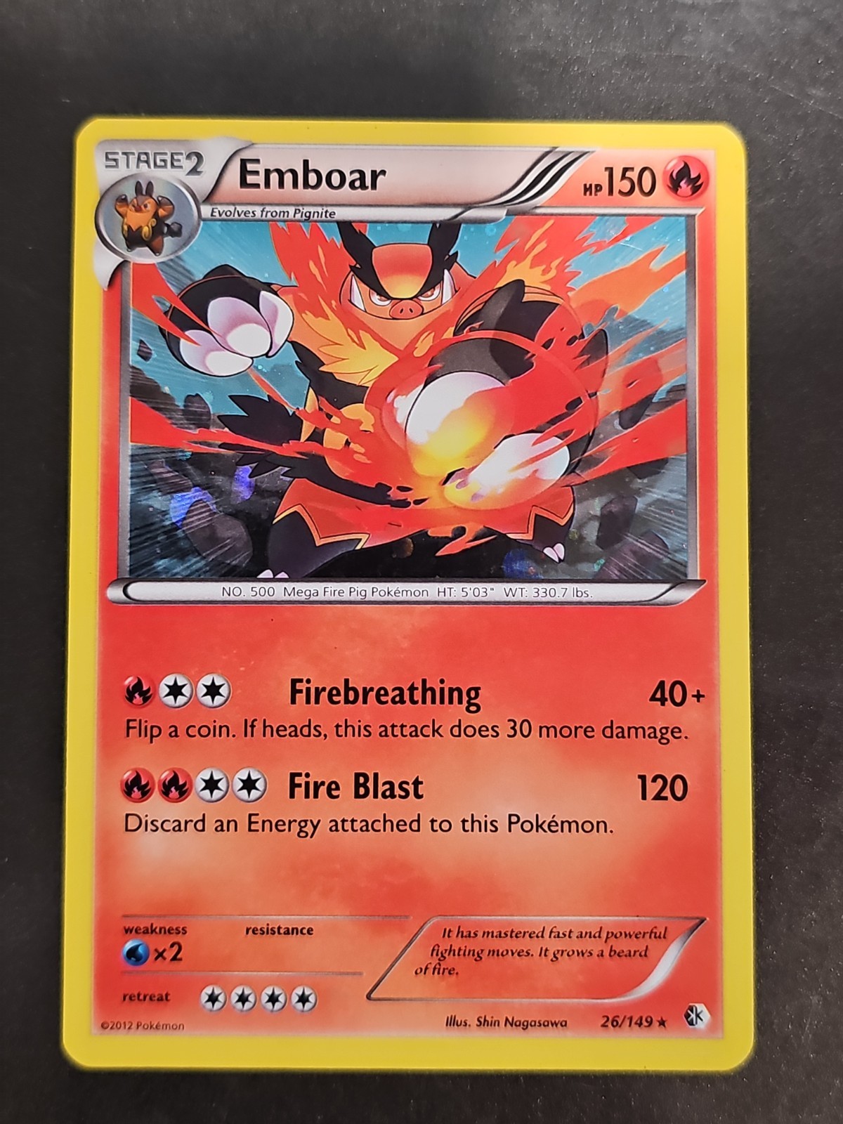 Emboar 26/149 Boundaries Crossed Holo