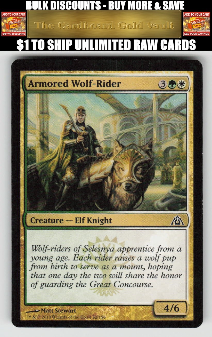 Dragon’s Maze Armored Wolf-Rider #52