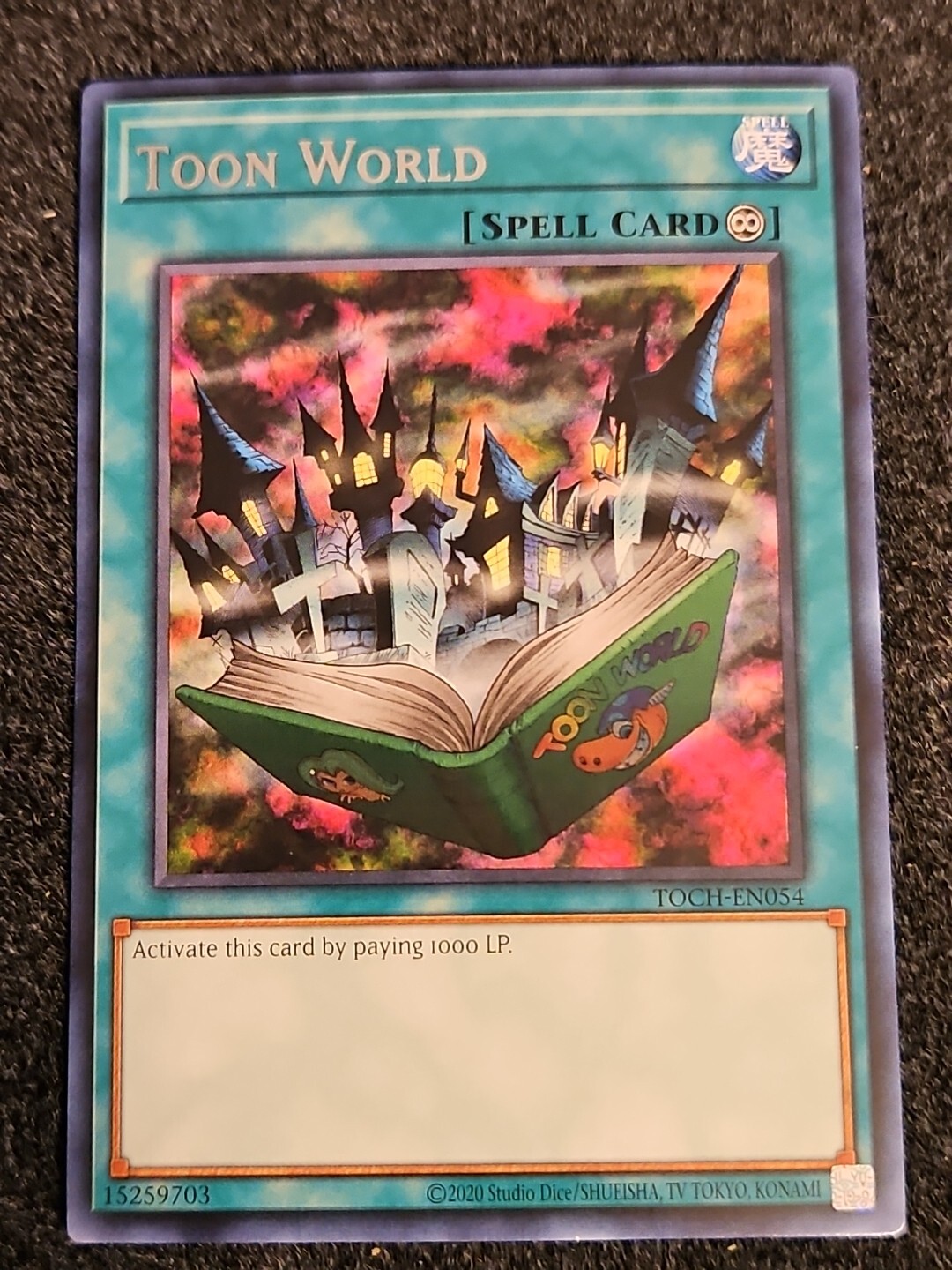 1x (M/NM) Toon World – TOCH-EN054 – Rare YuGiOh