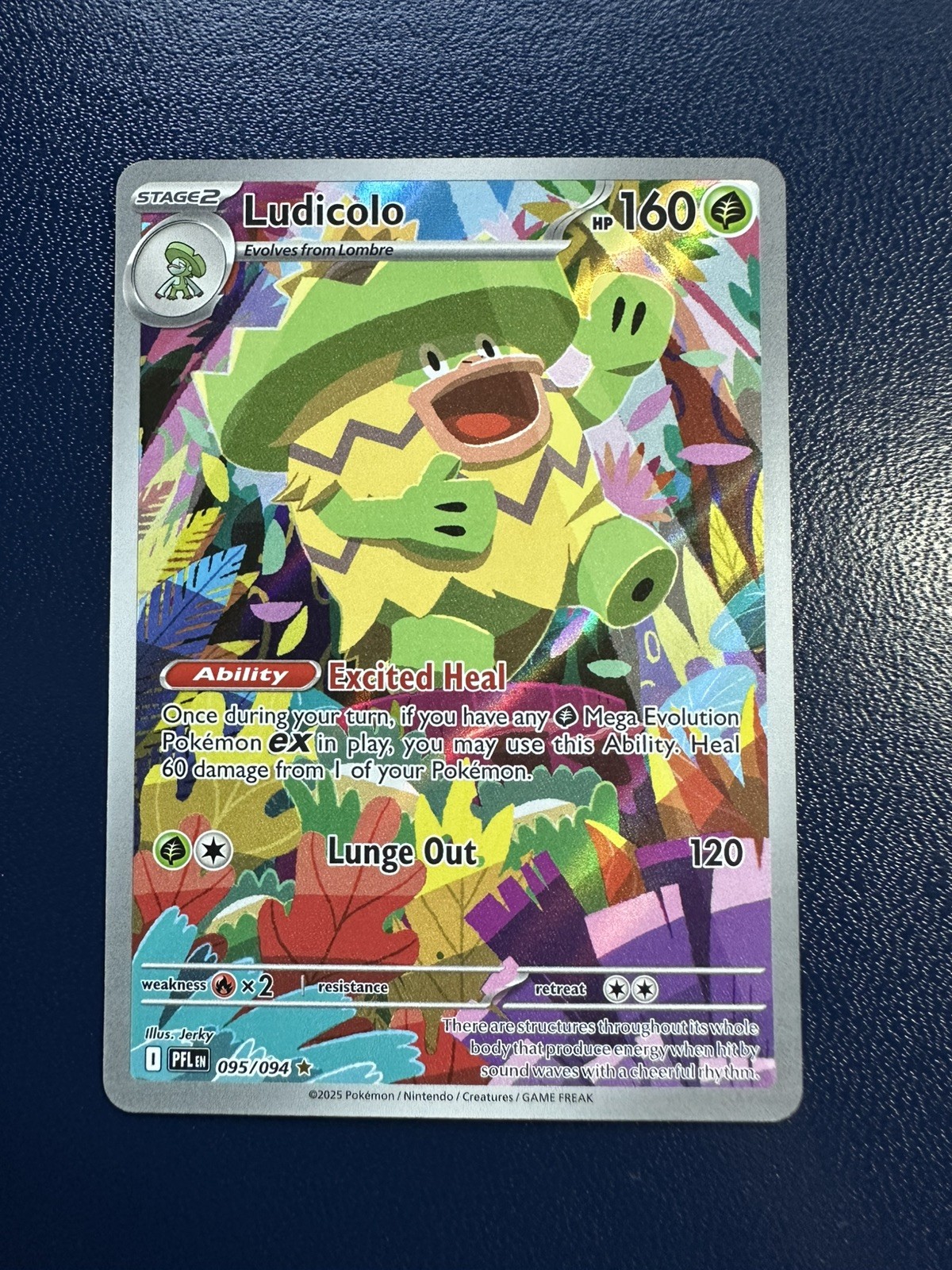 Ludicolo 095/094 Holo – Pokemon Phantasmal Flames NM