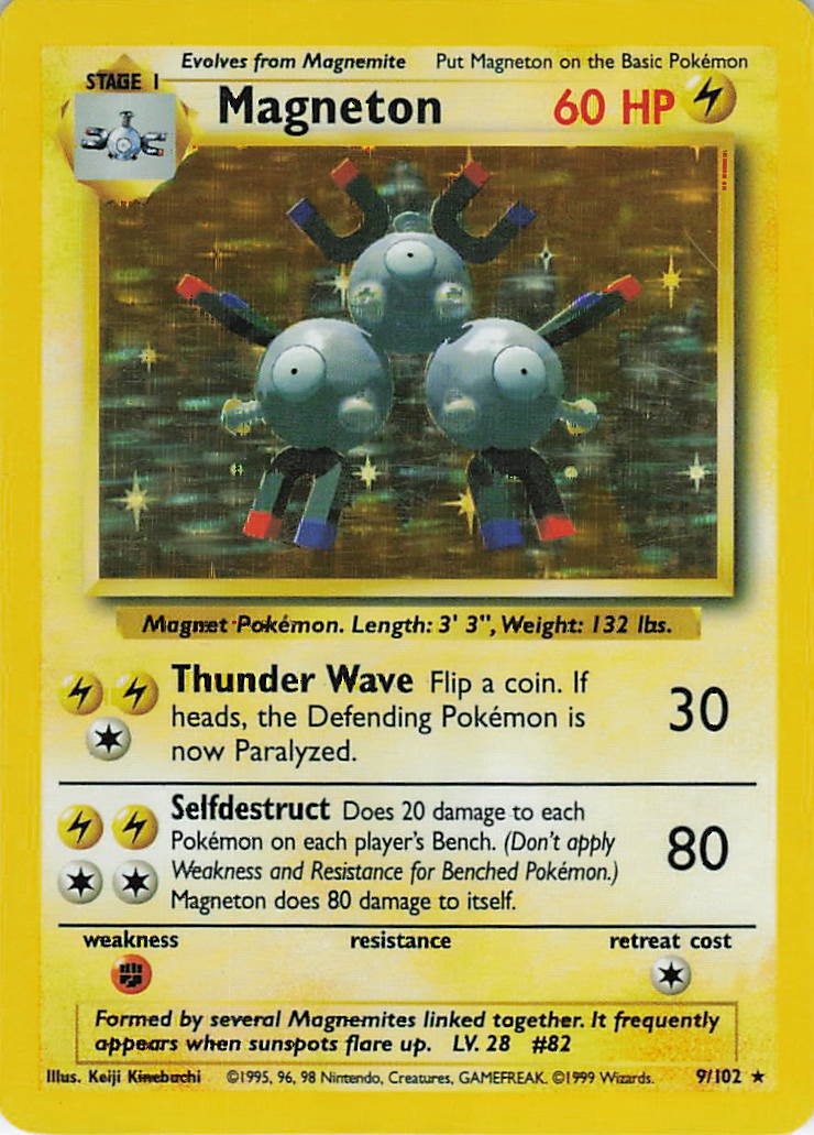 Magneton – Base Set (BS) 009/102 NM