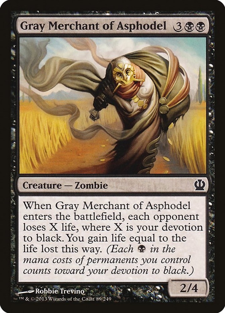 Gray Merchant of Asphodel #89 (NM) Theros (THS) MTG