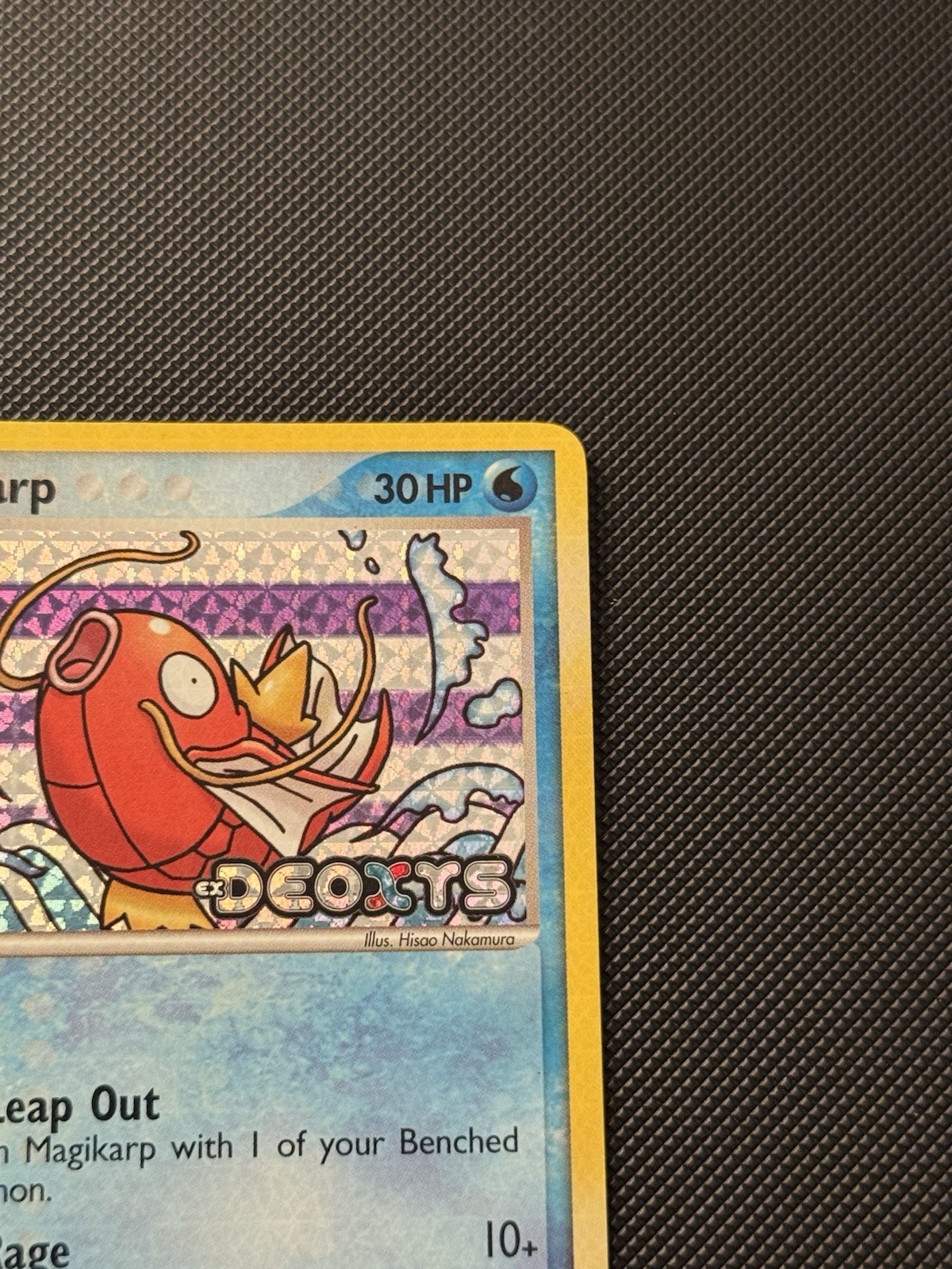 Magikarp Pokémon EX Deoxys Stamped Reverse Holo LP/MP