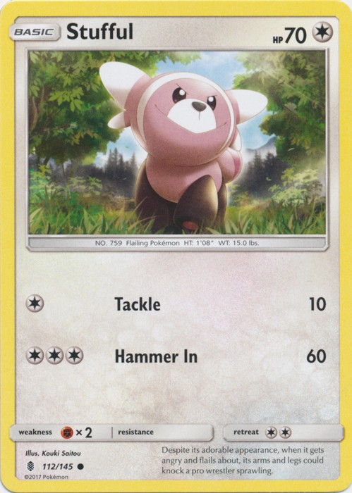 Stufful – 112/145 – Common – Moderately Played