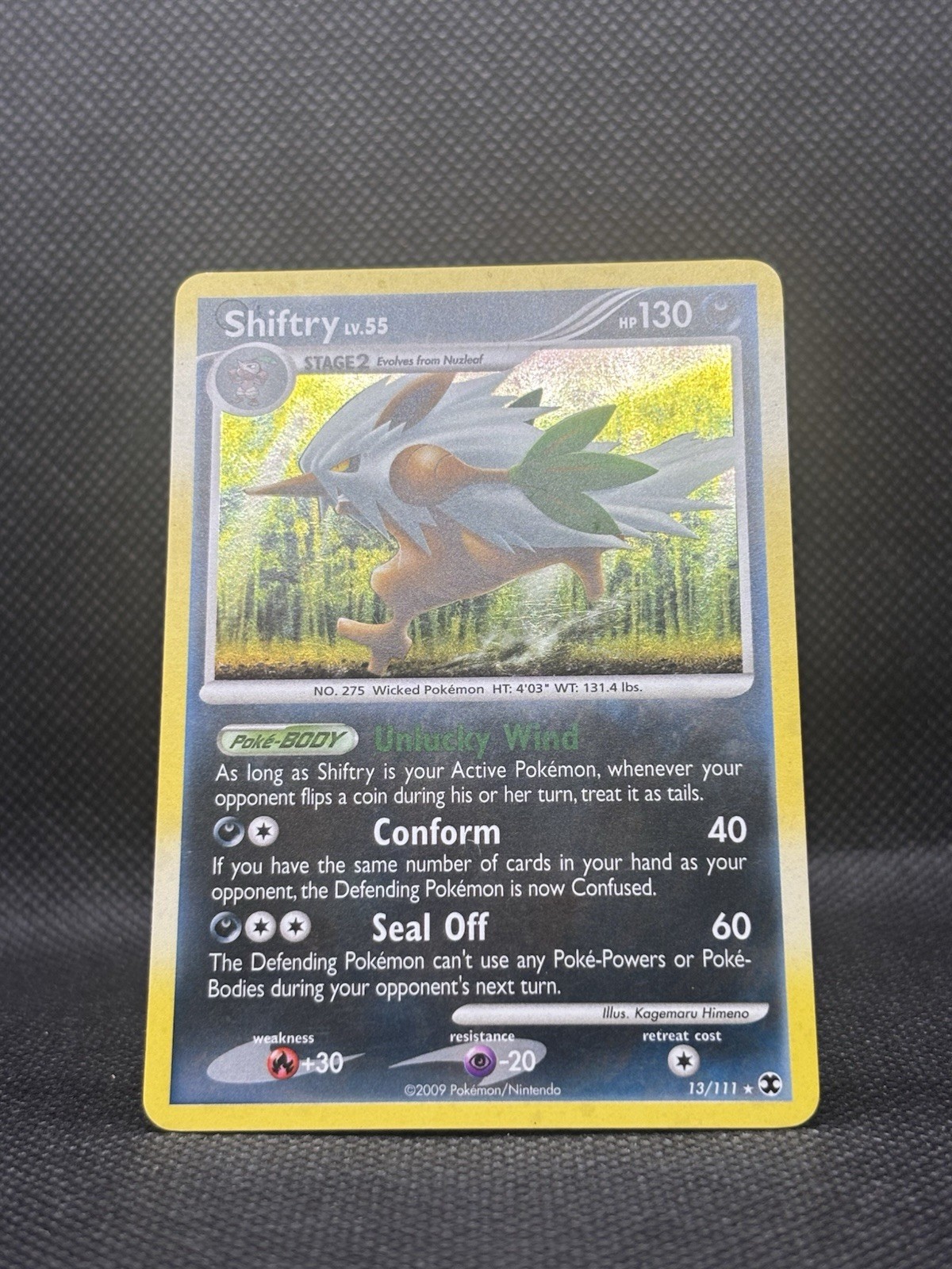 Shiftry Rising Rivals 13/111 Holo