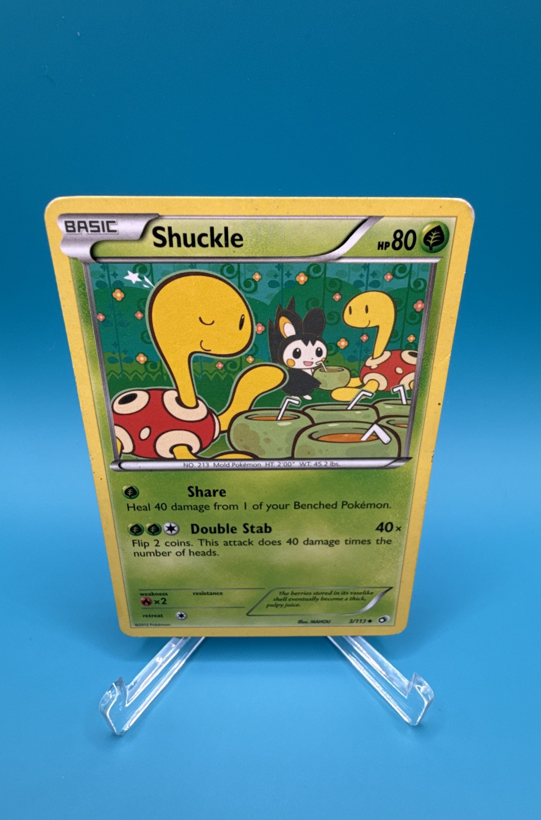 Shuckle 3/113 Legendary Treasures Regular