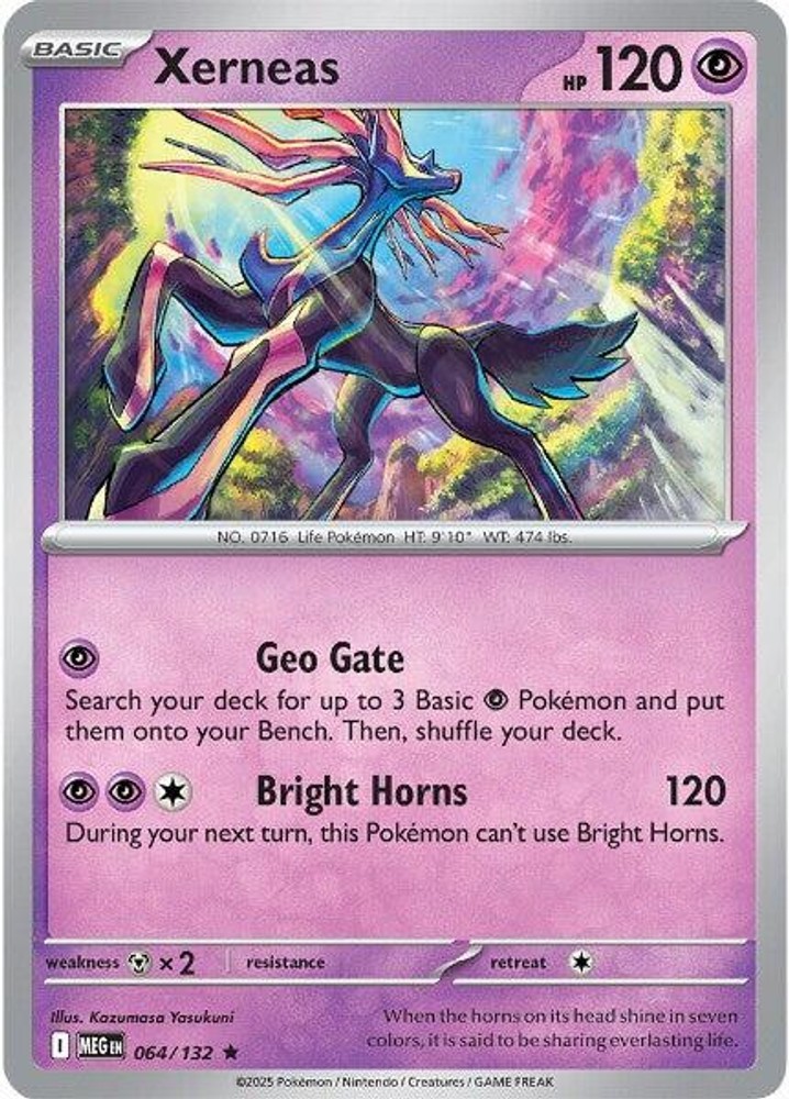 Xerneas [MEG – 064/132] ME01: Mega Evolution