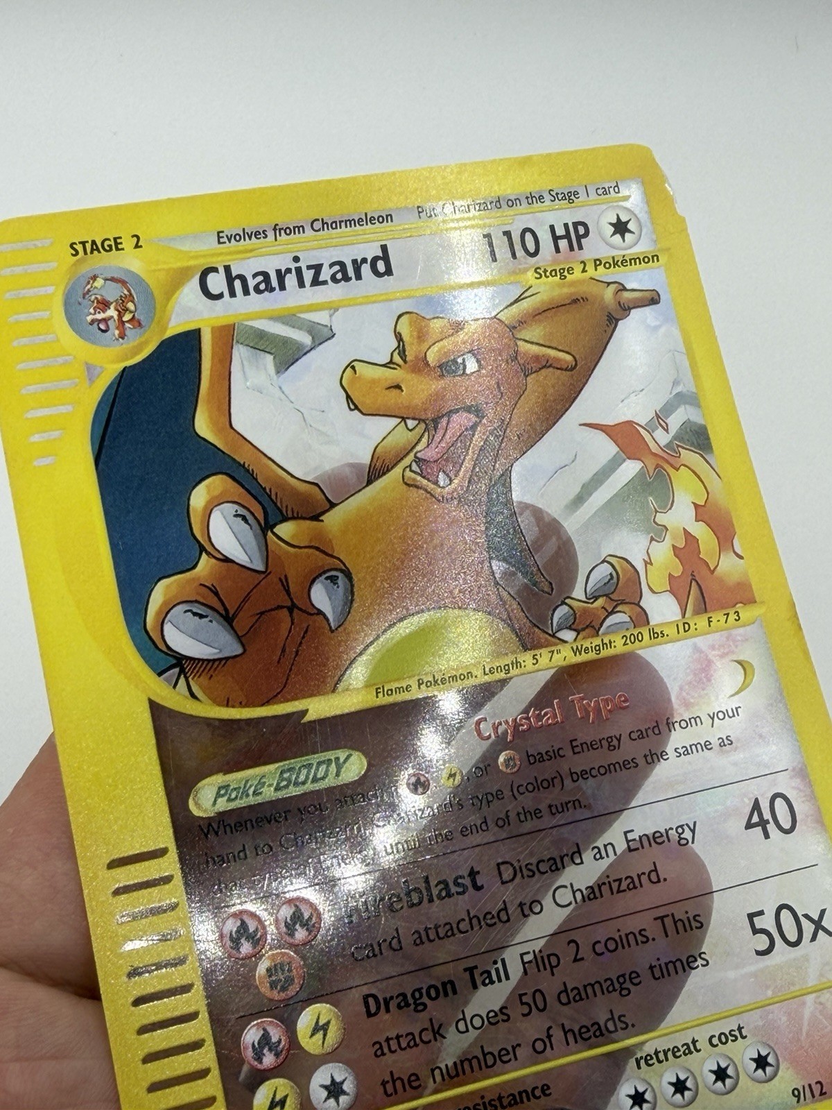 2003 Pokemon Skyridge Charizard Box Topper #9