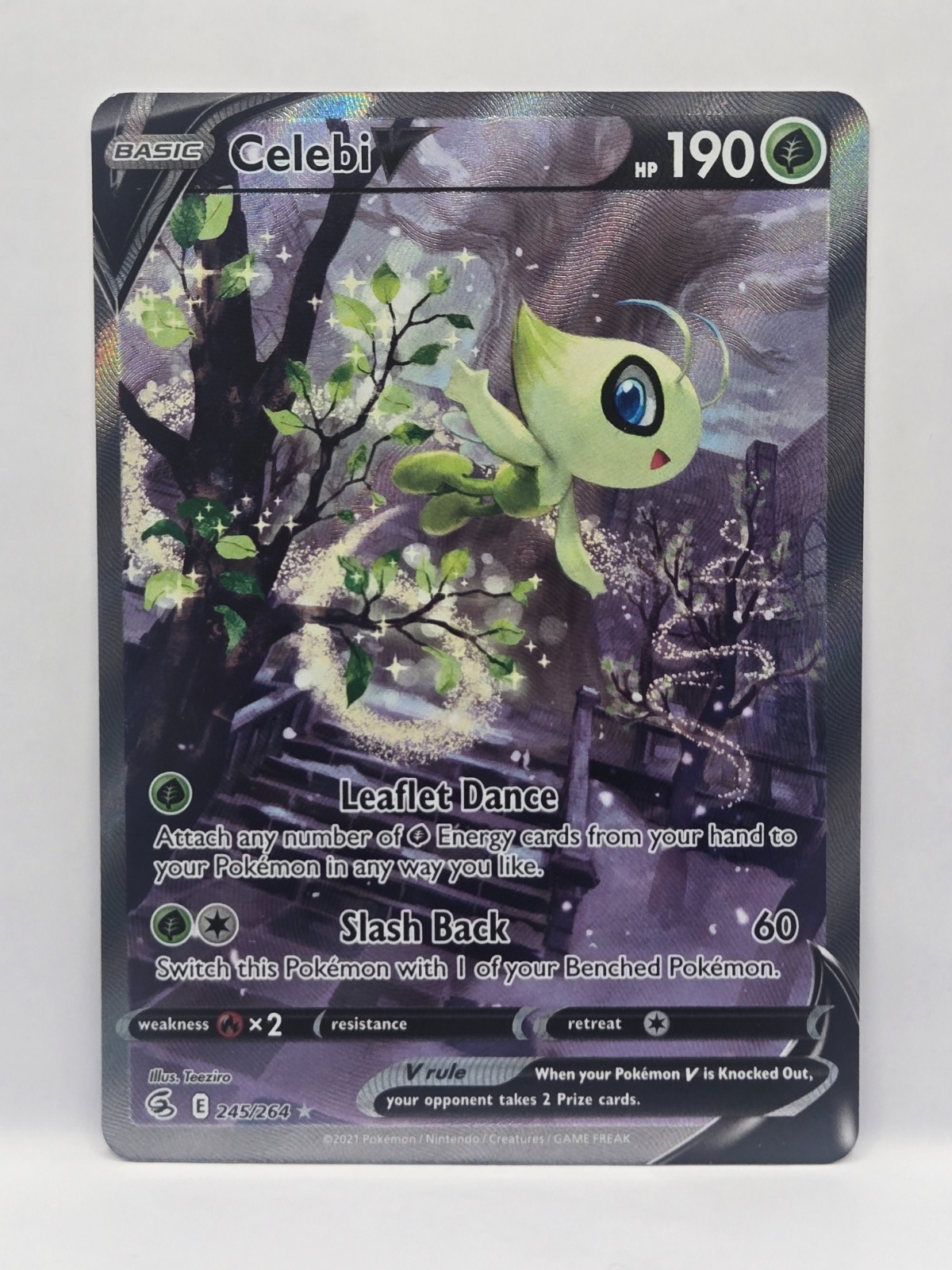Celebi V 245/264 Alt Art Pokemon TCG NM
